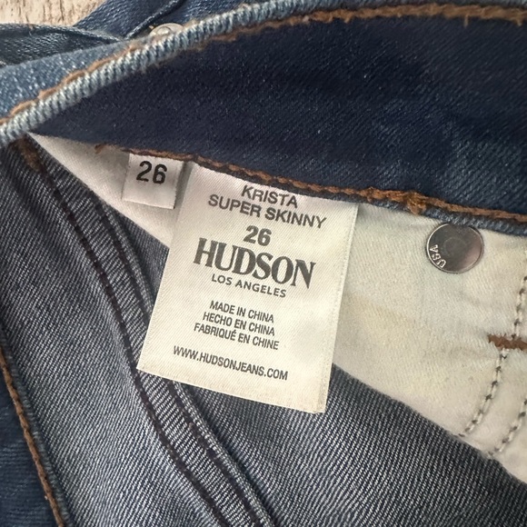Hudson Krista super skinny size 26 - Picture 3 of 6